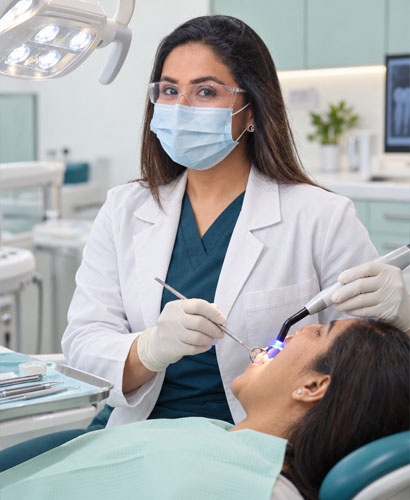 Tooth Color Filling