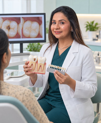 Tooth Color Filling